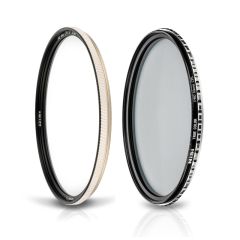 NiSi 72mm Armor FX UV Protection Filter + True Color CPL Circular Polarizing Filter Bundle