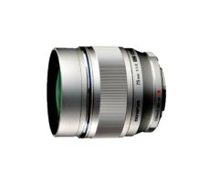 Olympus M. Zuiko ED 75mm f1.8 Potrait Lens (Silver)