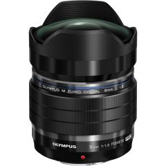 OM SYSTEM Pro 8mm f/1.8 Fisheye Lens Black