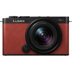 Panasonic Lumix S9 w/ 18-40mm f/4.5-6.3 Lens Kit - Red Compact System Camera