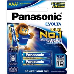 Panasonic Evolta AAA 2pk Premium Alkaline Battery