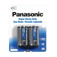 Panasonic C Size 2 Pack Extra Heavy Duty Alkaline Battery