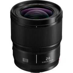 Panasonic Lumix S 24mm f/1.8 Weather Sealed Prime Lens
