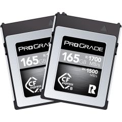 ProGrade Digital 165GB CFexpress 2.0 Memory Card Type B 2 Pack (Cobalt)