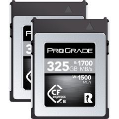 ProGrade Digital 325GB CFexpress 2.0 Memory Card Type B 2 Pack (Cobalt)