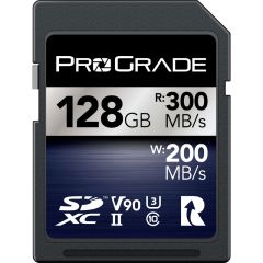 ProGrade Digital 128GB SDXC UHS-II V90 Memory Card (Iridium)