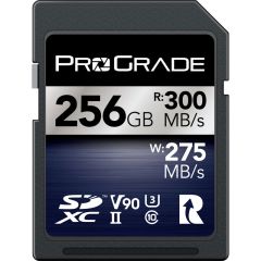 ProGrade Digital 256GB SDXC UHS-II V90 Memory Card (Iridium)