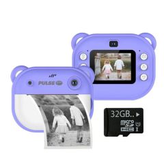 PULSE Instant Thermal Print Digital Camera Purple