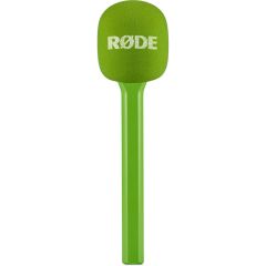 Rode Interview GO Green - Handheld Adapter Reporter-Style Microphone