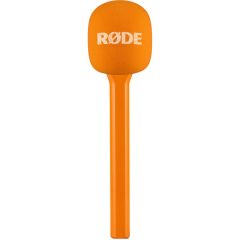 Rode Interview GO Orange - Handheld Adapter Reporter-Style Microphone