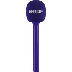 Rode Interview GO Purple - Handheld Adapter Reporter-Style Microphone