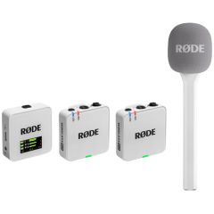 Rode Wireless GO III and Interview Go White Bundle