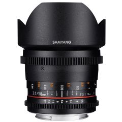 Samyang 10mm T3.1 VDSLR II Canon EOS APS-C Camera Lens
