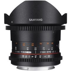 Samyang 8mm Fisheye T3.8 VDSLR II Canon EOS APS-C Camera Lens | Best price at Camera-Warehouse.com.au