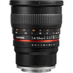 Samyang 50mm f/1.4 AS UMC Nikon Full Frame Camera Lens