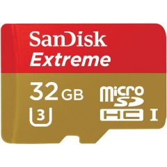 SanDisk Extreme microSDHC UHS-I 100MB/s Memory Card (32GB)