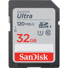 SanDisk Ultra SDHC 32GB 120MB/S R UHS-I Card