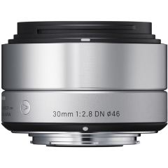 Sigma 30mm F2.8 DN ART Lens for Sony E-mount Cameras (Silver)