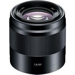 Sony E-Mount 50mm f/1.8 OSS Lens Black