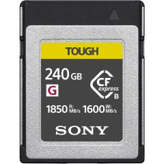 Sony CFexpress Type B Memory Card G Series 240GB (CEB-G240T)
