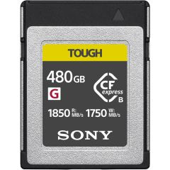 Sony CFexpress Type B Memory Card G Series 480GB (CEB-G480T)