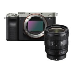 Sony Alpha A7C II Silver w/ 24-50mm f/2.8G Lens