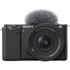 Sony ZV-E10 Black with 16-50mm f/3.5-5.6 OSS II Lens Compact System Camera