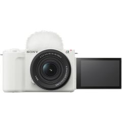 Sony ZV-E10 II White Body w/ 16-50mm f/3.5-5.6 II Power Zoom Compact System Camera