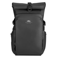 Summit Creative Medium Metropolis 28L Roll Top Backpack (Black)