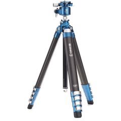 Benro Cyanbird Carbon Fibre Tripod, G36PT Inverted Low Profile Ball Head, PU50X Plate, Flip Lock