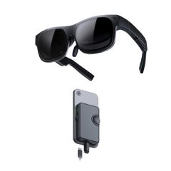 TCL NXTWEAR S+ XR Glasses with MiraScreen Rechargeable Portable Adapter