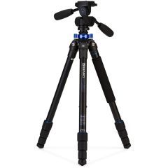 Benro Mach3 Tripod Series 1, Aluminium, 4 Section, Monopod, HD1 Head, PU60 Plate, Twist Lock