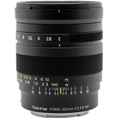 Tokina Firin 20mm F/2 FE MF for Sony E Mount - Manual Focus