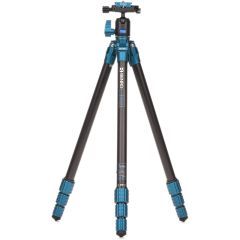 Benro SuperSlim Carbon Fibre Tripod, N00P Ball Head, PU40 Plate, Twist Lock