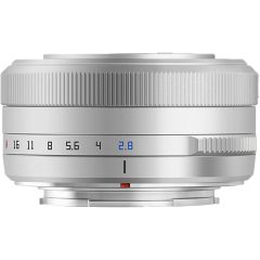 TTArtisan 27mm f/2.8 AF Fujifilm X Mount Lens Silver