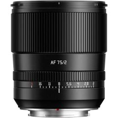TTArtisan 75mm f/2 AF Fujifilm X Mount Lens Black
