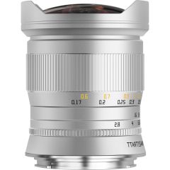 TTArtisan 11mm f/2.8 Canon RF Mount Lens Silver