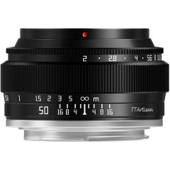 TTArtisan 50mm f/2 Sony E Mount Lens Black
