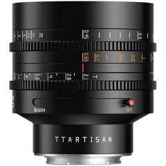 TTArtisan 50mm T2.1 CINE Sony E Mount Lens Black