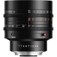 TTArtisan 50mm T2.1 CINE Canon RF Mount Lens Black