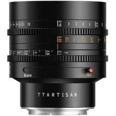 TTArtisan 50mm T2.1 CINE Nikon Z Mount Lens Black