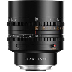 TTArtisan 85mm T2.1 CINE Canon RF Mount Lens Black