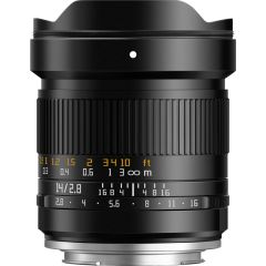 TTArtisan 14mm f/2.8 Sony E Mount Lens Black