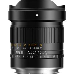 TTArtisan 14mm f/2.8 L Mount Lens Black