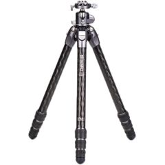 Benro Tortoise 34C, Carbon Fibre, 4 Section, Photo Tripod, GX35 Ball Head, PU56 Plate, Twist Lock