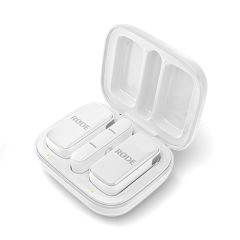 Rode White Ultra-Compact Wireless Microphone for USB-C Smartphones