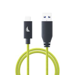 Angelbird USB-A to C 3.2 Solid Flex Cable Lime 32cm / 1ft