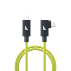 Angelbird USB-C 4.0 Solid Flex Cable Right-Angle Lime 1m / 3.3ft
