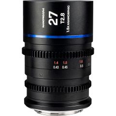 Laowa Nanomorph 27mm T2.8 1.5X S35 (Blue) - (Cine) DL