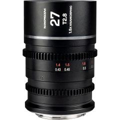 Laowa Nanomorph 27mm T2.8 1.5X S35 (Silver) - (Cine) L Mount